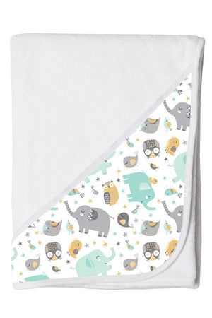 SALE - Hooded Toddler Bath Towels - Slightly Imperfect and Discontinued