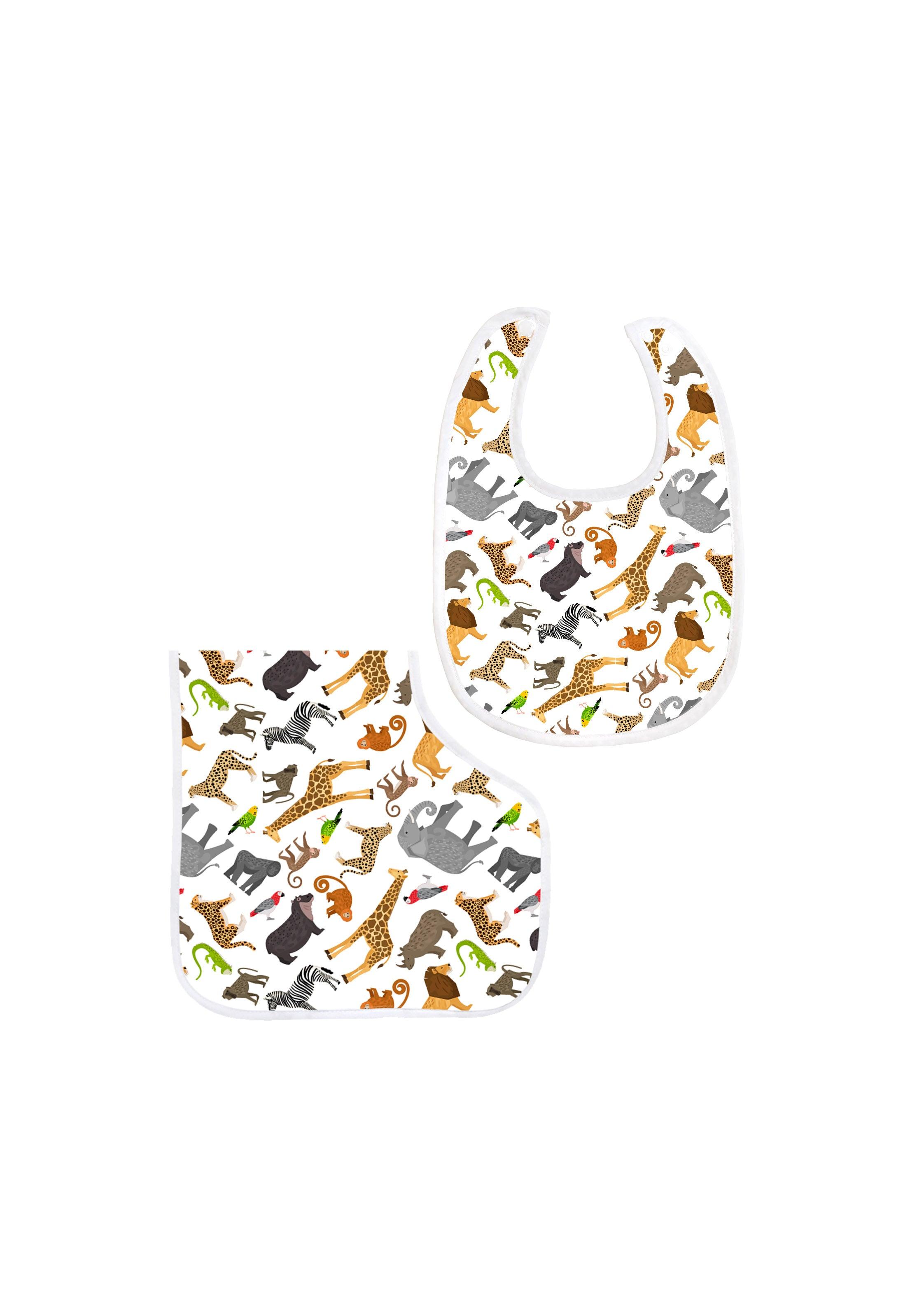 Bamboo Bib and Burp Cloths Sets - Towelling Stories