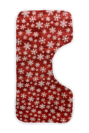 Christmas Bamboo Burp Cloths