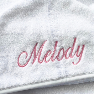 Personalised Hooded Toddler Bath Towels