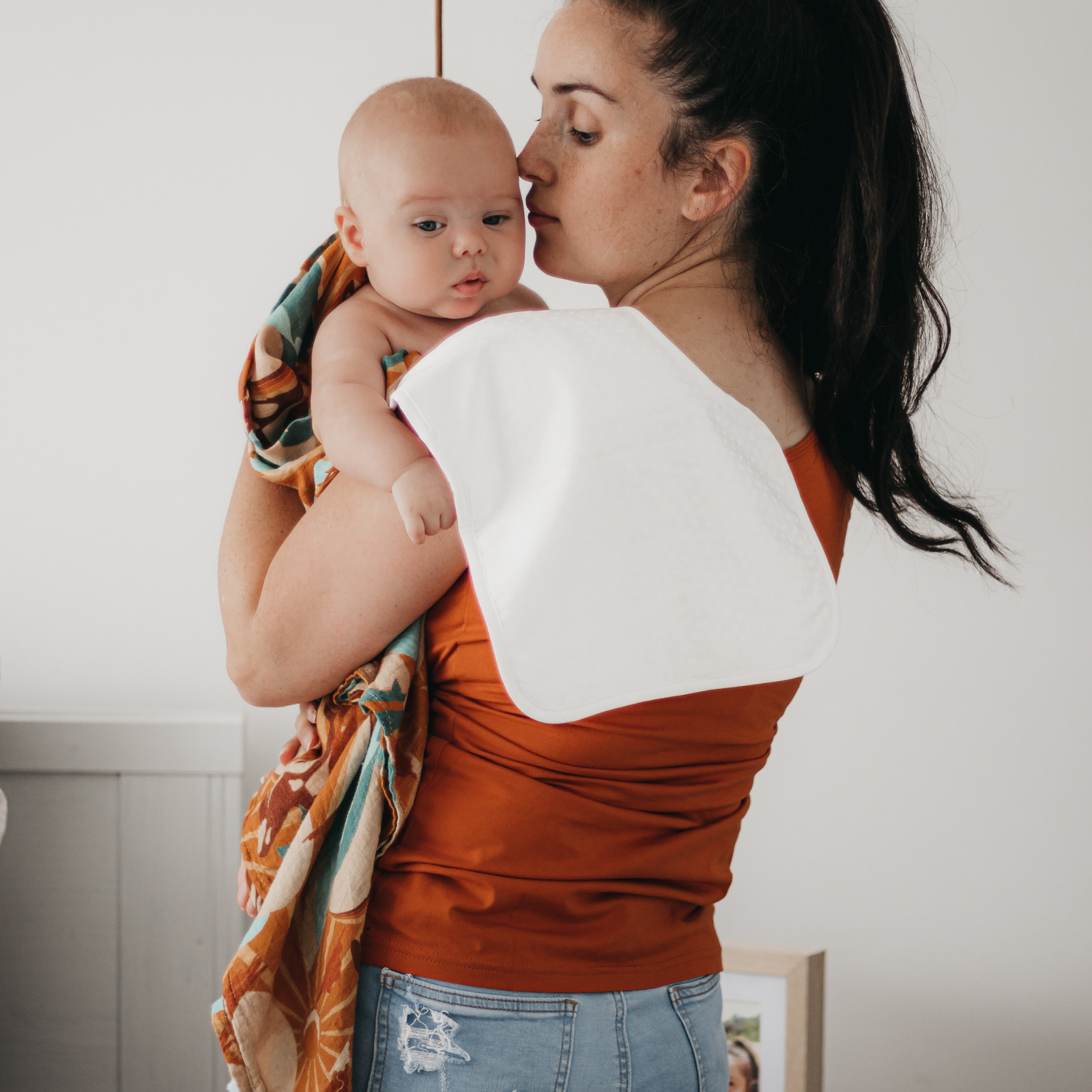 Bamboo Bib and Burp Cloth Sets