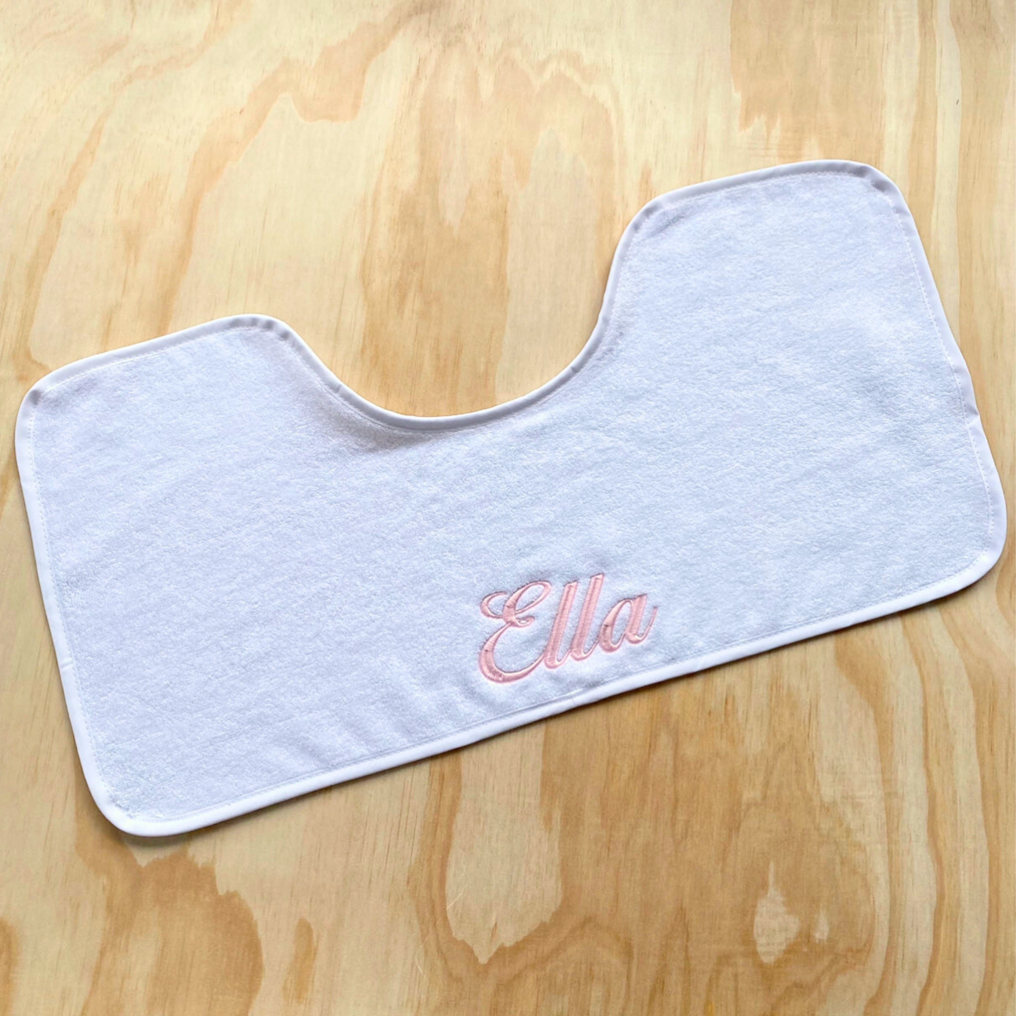 Personalised Bamboo Burp Cloths