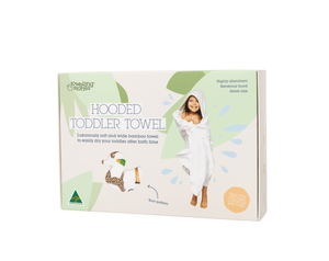 Personalised Hooded Toddler Bath Towels - Towelling Stories