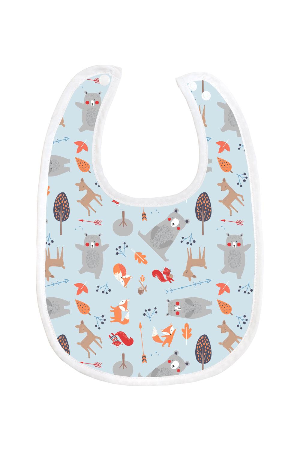 Bamboo Baby Bibs - Towelling Stories