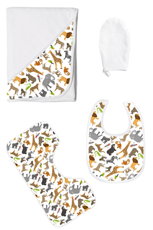 Bamboo Baby Gift Sets - Australian Made Newborn Baby Shower Gift - Towelling Stories