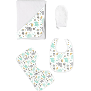 Bamboo Baby Gift Sets - Australian Made Newborn Baby Shower Gift - Towelling Stories