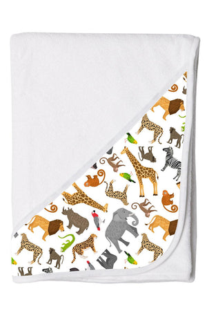 Hooded Toddler Bath Towels - Towelling Stories