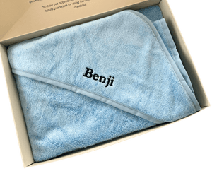 Personalised Hands Free Baby Bath Towels - Towelling Stories