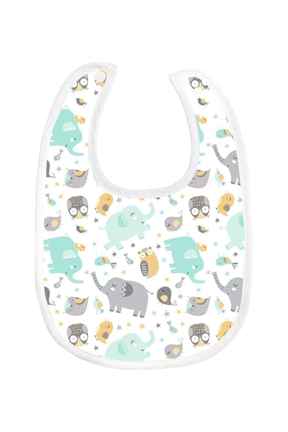 Bamboo Baby Bibs - Towelling Stories