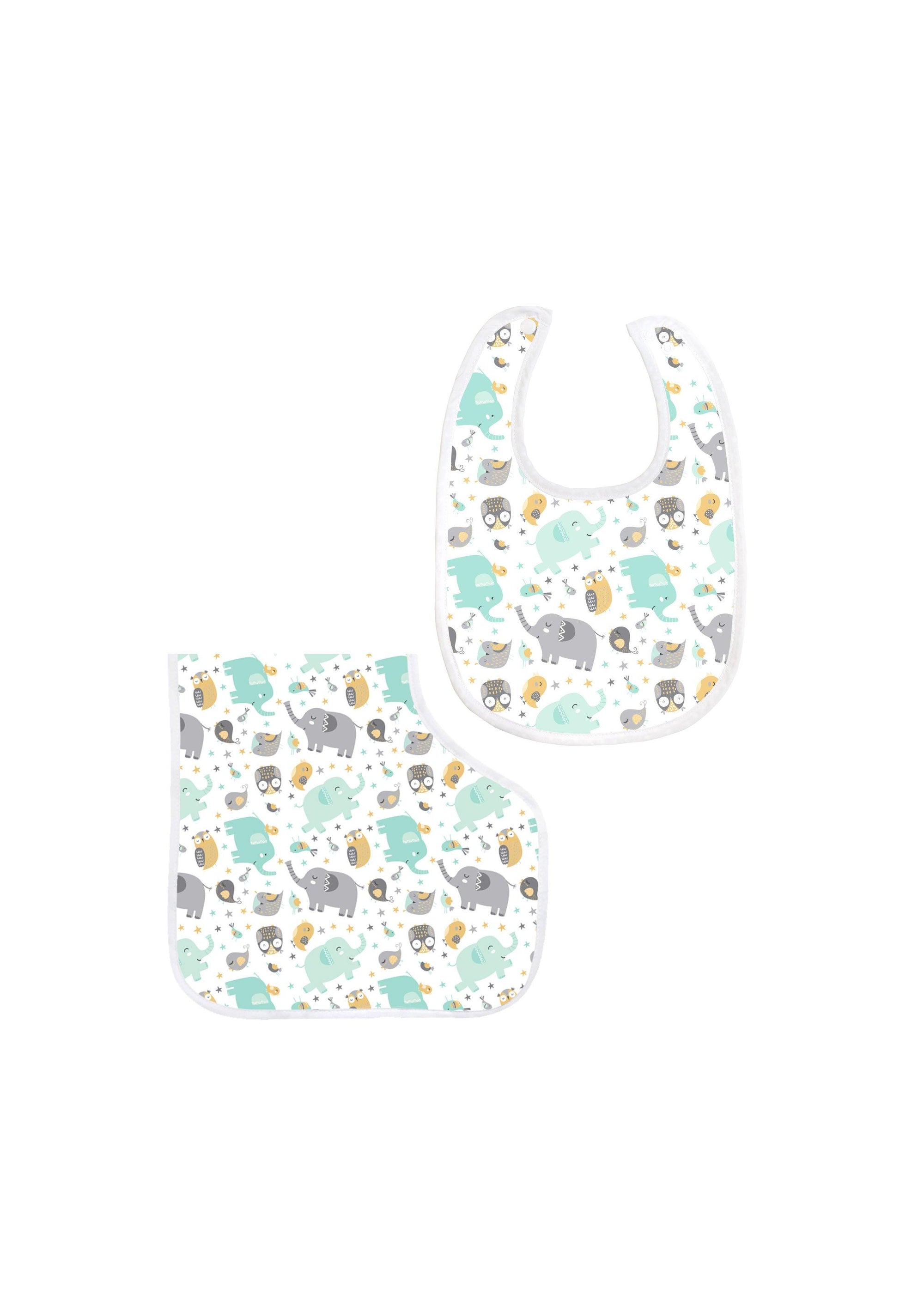 Bamboo Bib and Burp Cloth Sets